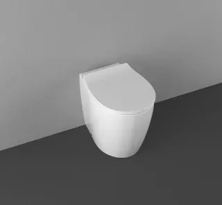 Приставной унитаз Isvea Sentimenti Neo 10SM10004SV безободковый крышка микролифт белый